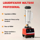 Liquidificador Multiuso Profissional Redmax Com 2 Jarras de Vidro + BRINDE: Porta Tempero de Madeira 16 Potes - COMPRE 1 LEVE 2